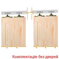 Раздвижная система KEDR ESW033-100 длина 2 м на 2 полотна весом до 100 кг